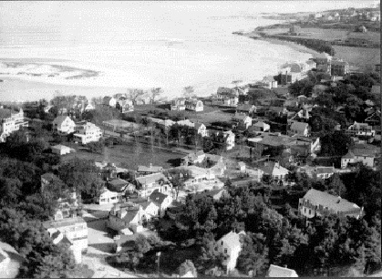 Aerial View Of Ogunquit circa 1930